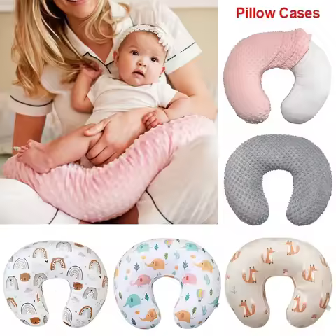 Housse coussin allaitement coton uni – tarif accessible